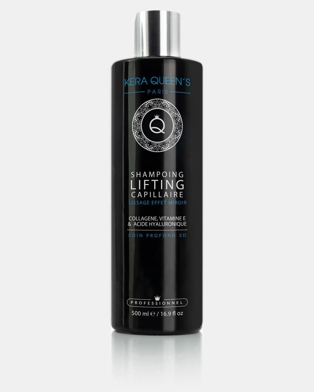 Shampoing Lifting Effet Miroir 500 ml sans sulfate et sans parabène pour booster la repousse des cheveux