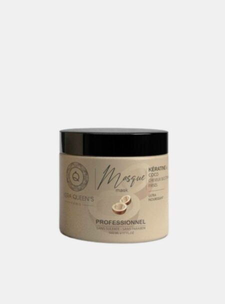 Masque Kératine et Coco 500 ml pour rendre vos cheveux plus soyeux