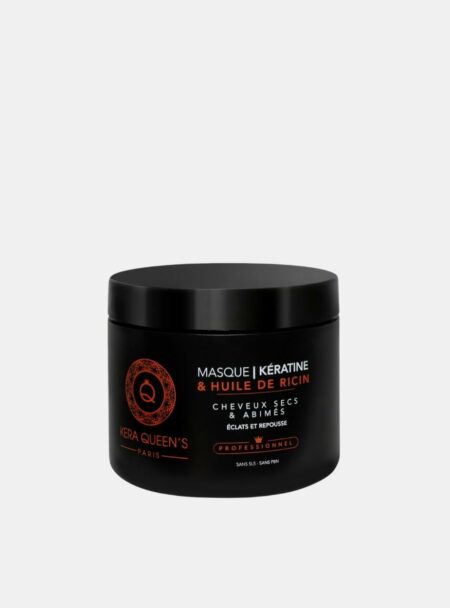 Masque Kératine et Ricin ce masque rendra vos cheveux plus soyeux, plus forts et revitalisés